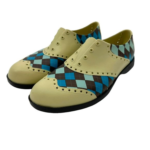 Biion Shoes Biion Mens 8 Wmns Spikeless Slipon Oxford Golf Shoes